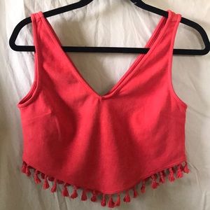 Fringed Crop Top